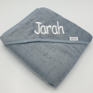 Badcape Olifantgrijs XL Jarah