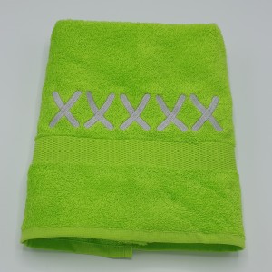 Handdoek 50 x 100 cm LIME Met xxxxx