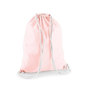 Gymtas katoen Pastel roze