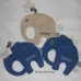 Speen olifant Jeansblauw