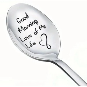 Lepel met tekst Good Morning